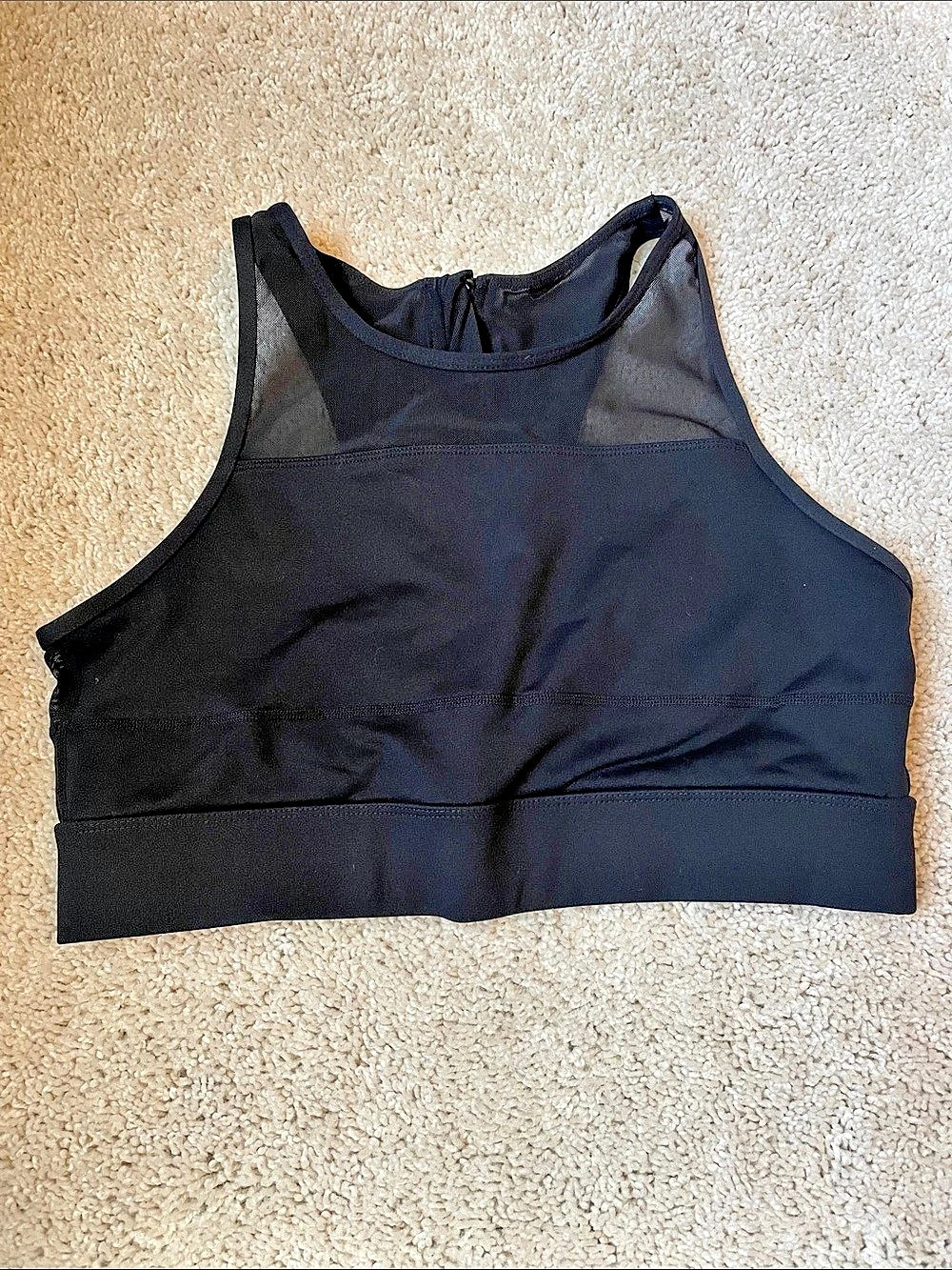 ZYIA All Star Black Sports Bra XL